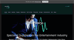 Desktop Screenshot of johnhenrys.com